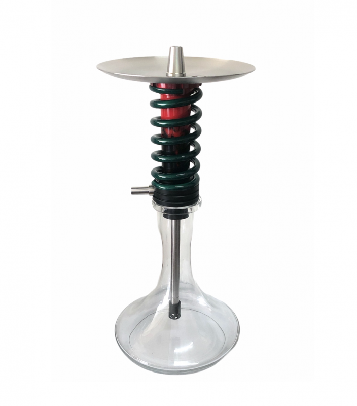 Shicarver Shisha Easy Acryl Red Black Candy Green Shicarver Shisha Easy Acryl Red Black Candy Green