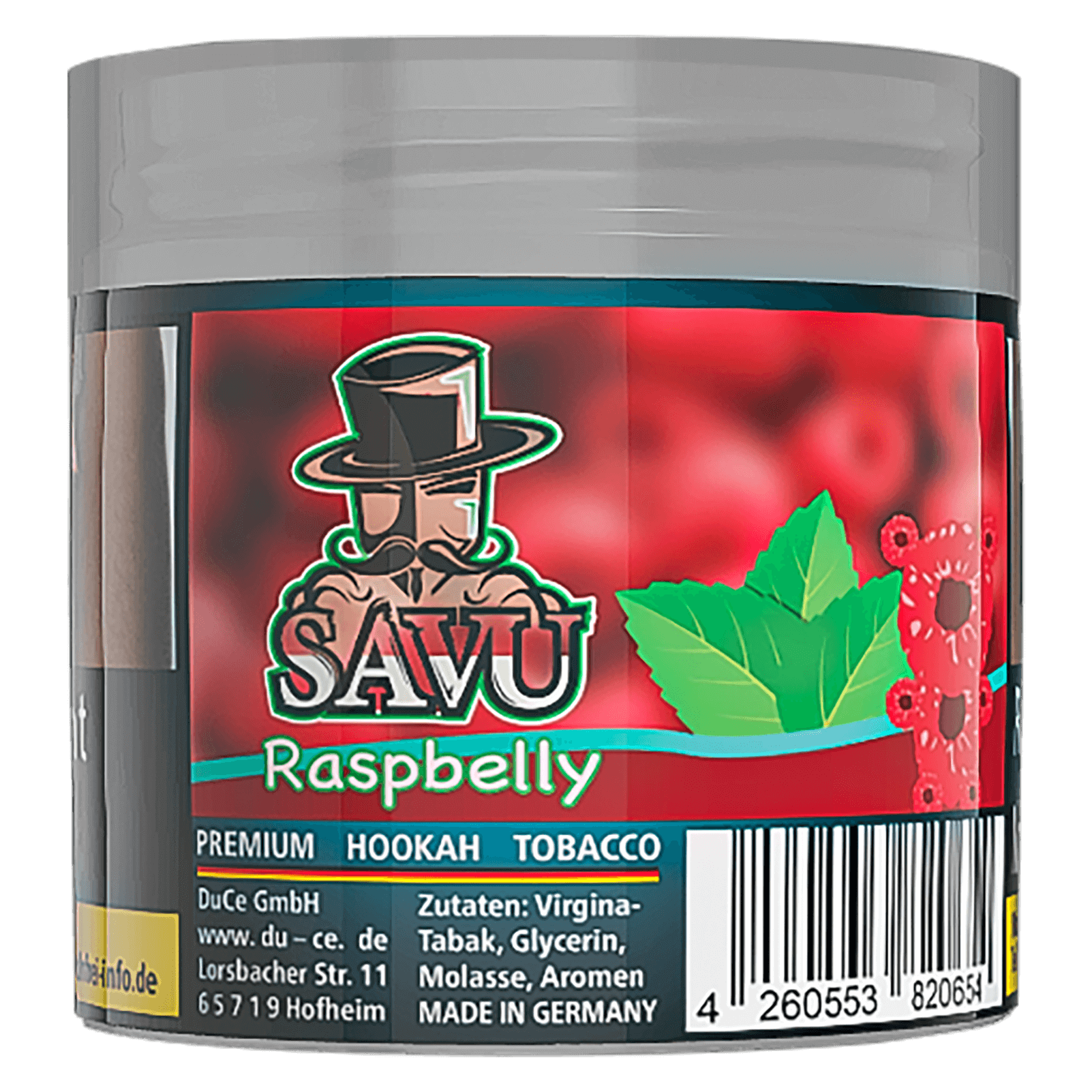 Savu Tabak 200g Raspbelly
