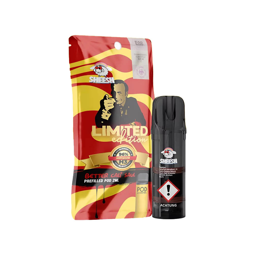 Sheesh Pod 96% H2 Superior 2ml Better Cali Saul