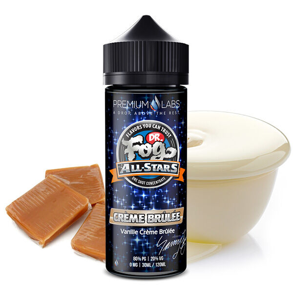 Dr. Fog All Stars Aroma 10ml (Longfill) Creme Brulee Dr. Fog All Stars Aroma 10ml (Longfill)