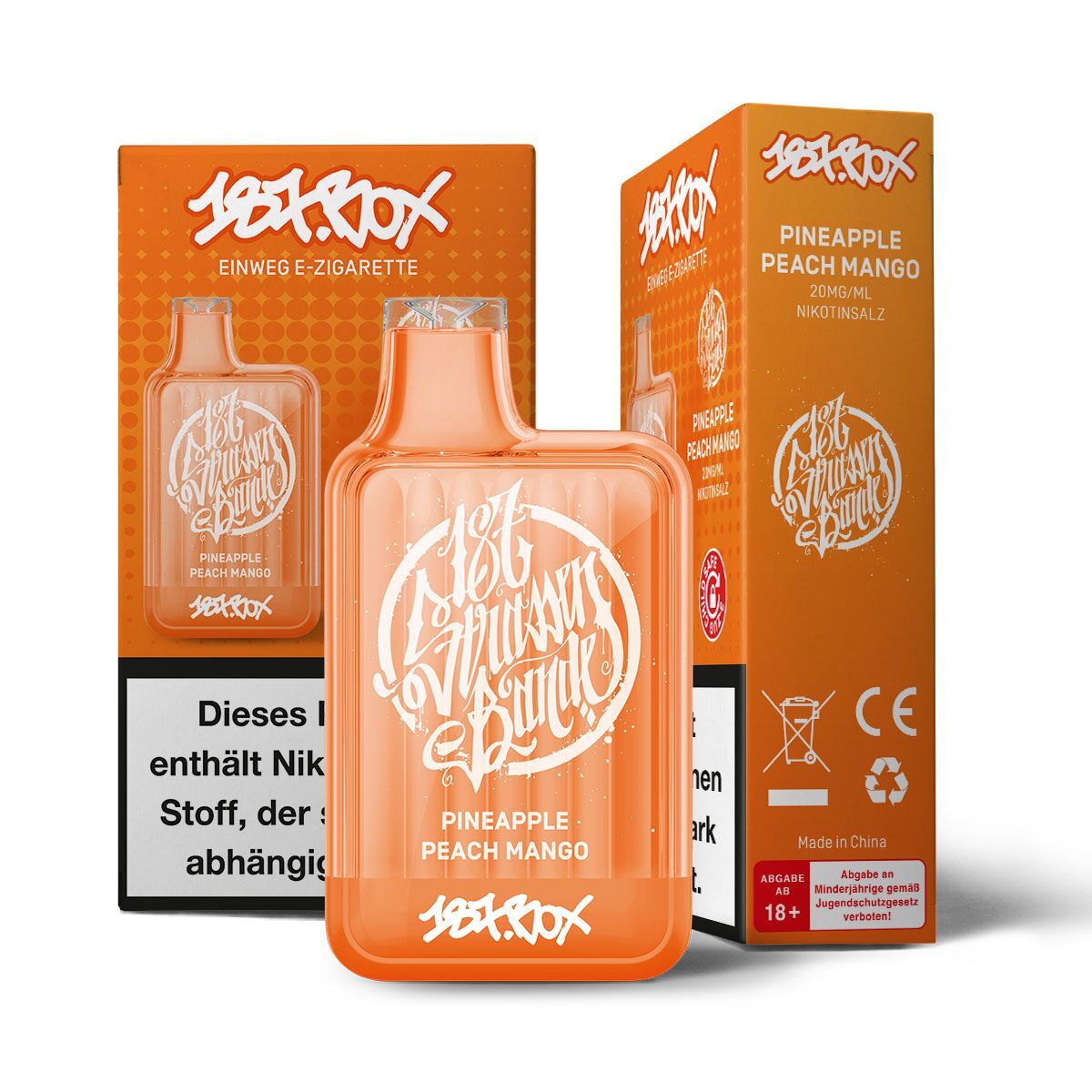 187 Strassenbande Box Vape Pineapple Peach Mango 187 Strassenbande Box Vape
