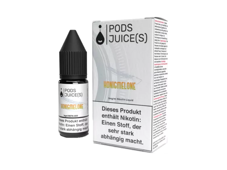 Pods Juice(s) 10ml Honigmelone 3 mg/ml Pods Juice(s) 10ml