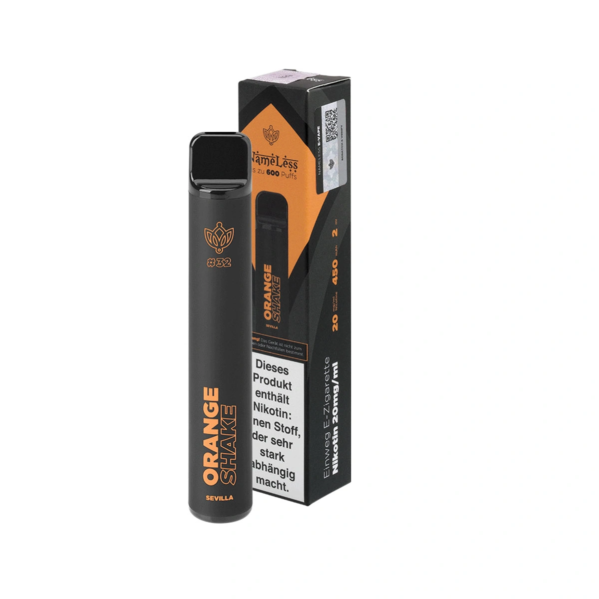 Nameless Einweg Vape Orange Shake