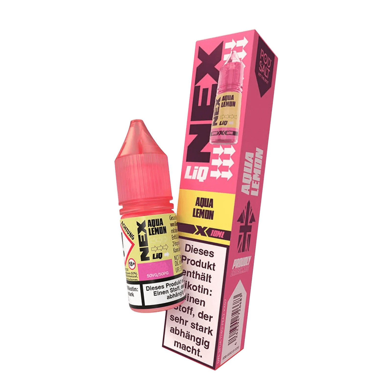 Nexliq Liquid 10 ml Nikotinsalz Aqua Lemon-20mg