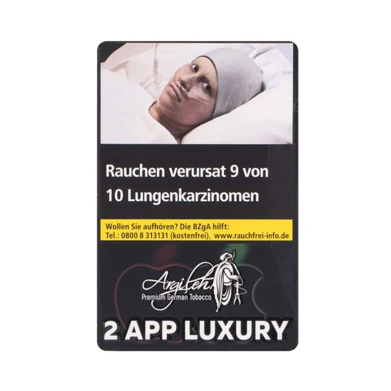 Argileh Tabak 20g 2App Luxury