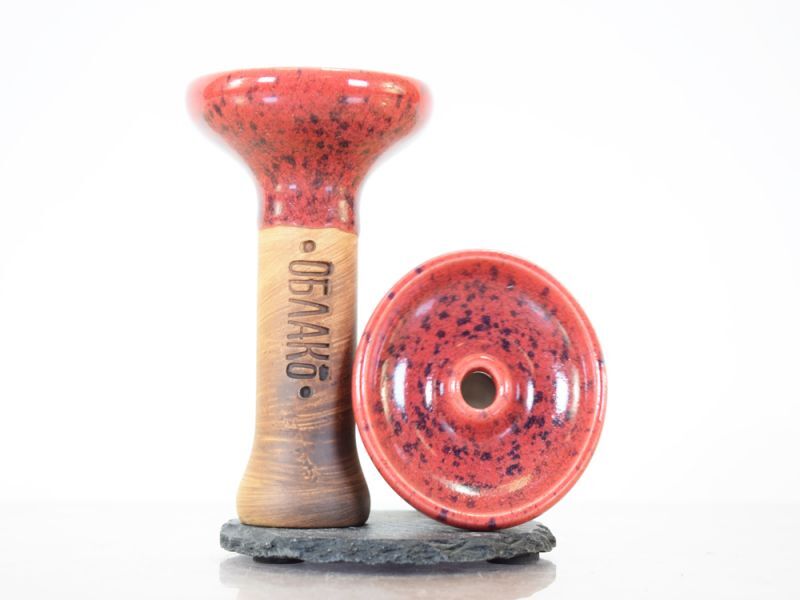 Oblako Phunnel M Glazed Red Black Dot Oblako Phunnel M Glazed Red Black Dot