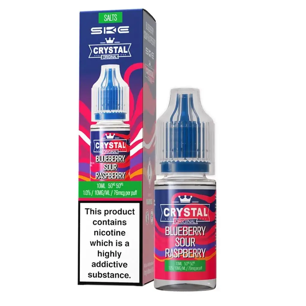 Crystal SKE Nikotinsalz Liquid Blue Sour Raspberry-20mg
