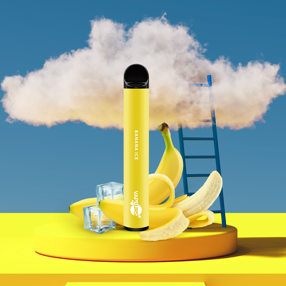 Vapeurs Einweg Vape Banana Ice Vapeurs Einweg Vape Nikotinefrei Banana Ice