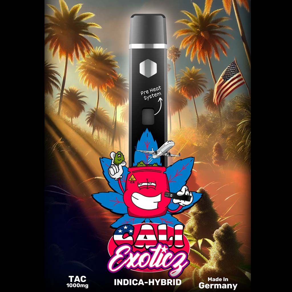 Happy Amsterdam Tac Vape 1ml Cali Exoticz