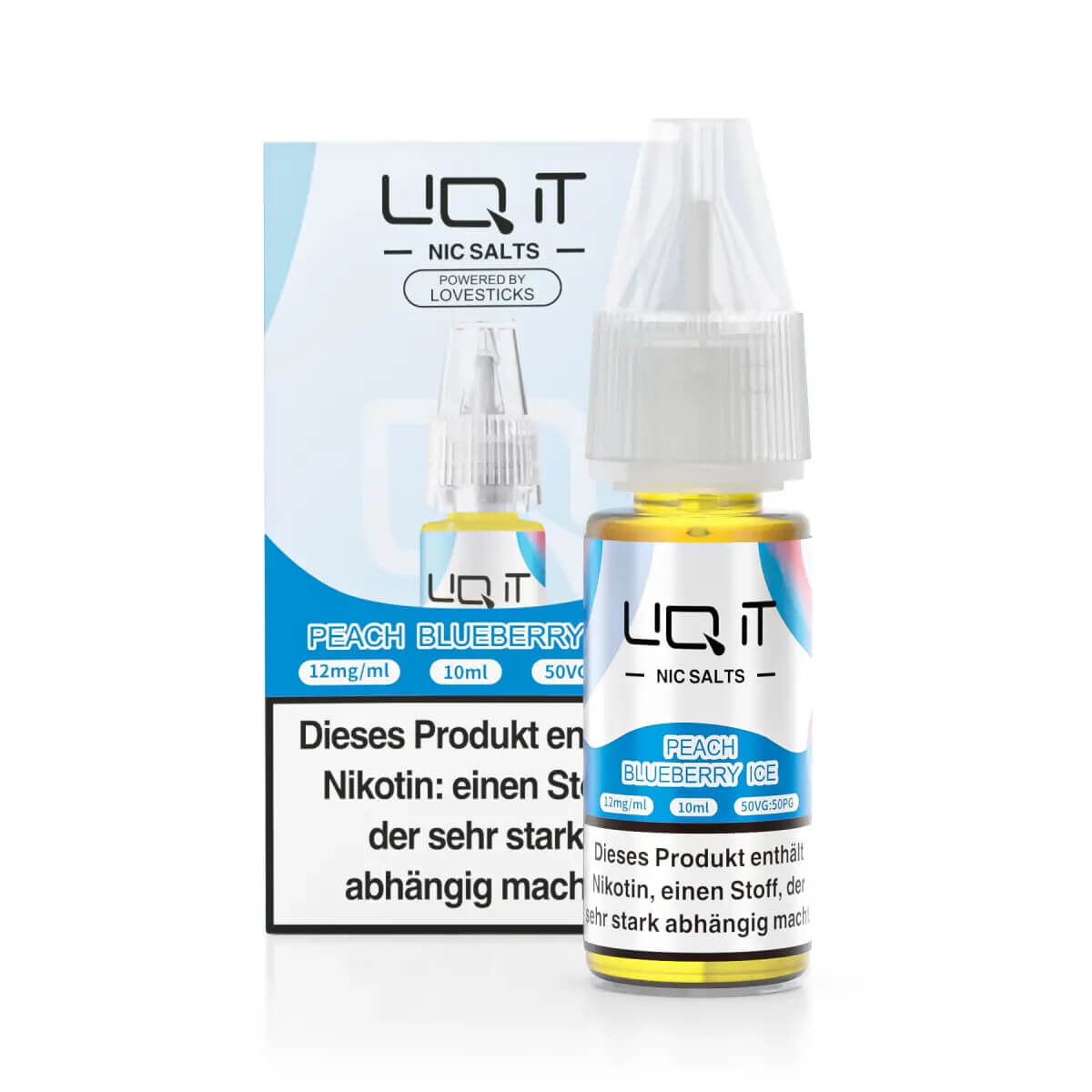 Lovestick LIQ IT 10ml Peach Blueberry Ice-20 mg