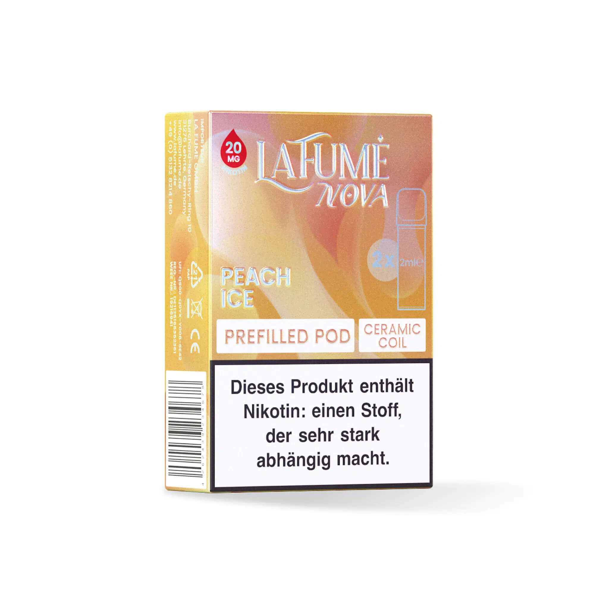 La Fume Nova Pods Peach Ice La Fume Nova Pods Peach Ice