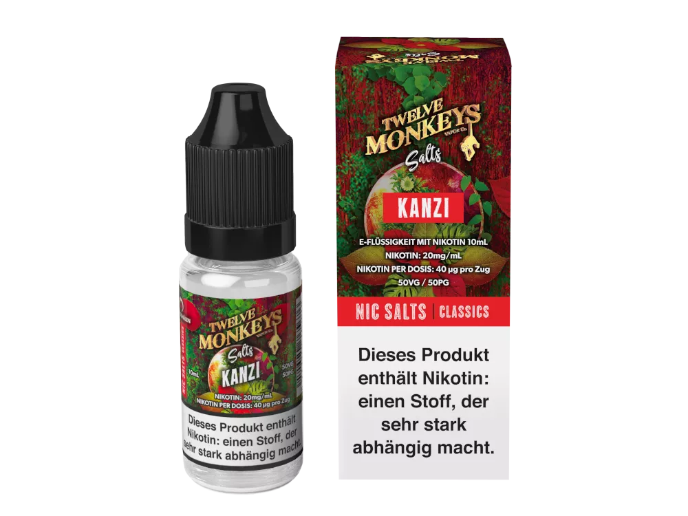 Twelve Monkeys Nikotinsalz Kanzi Twelve Monkeys Nikotinsalz Kanzi