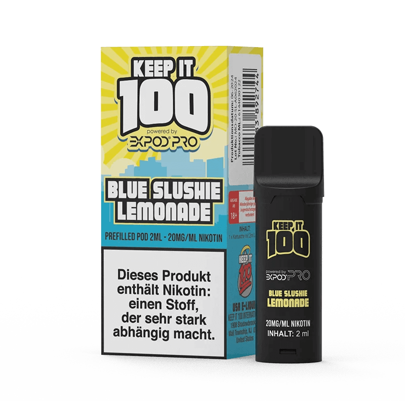 Expod Pro 20mg 1 Stück Keep it 100 - Blue Slushy Lemonade