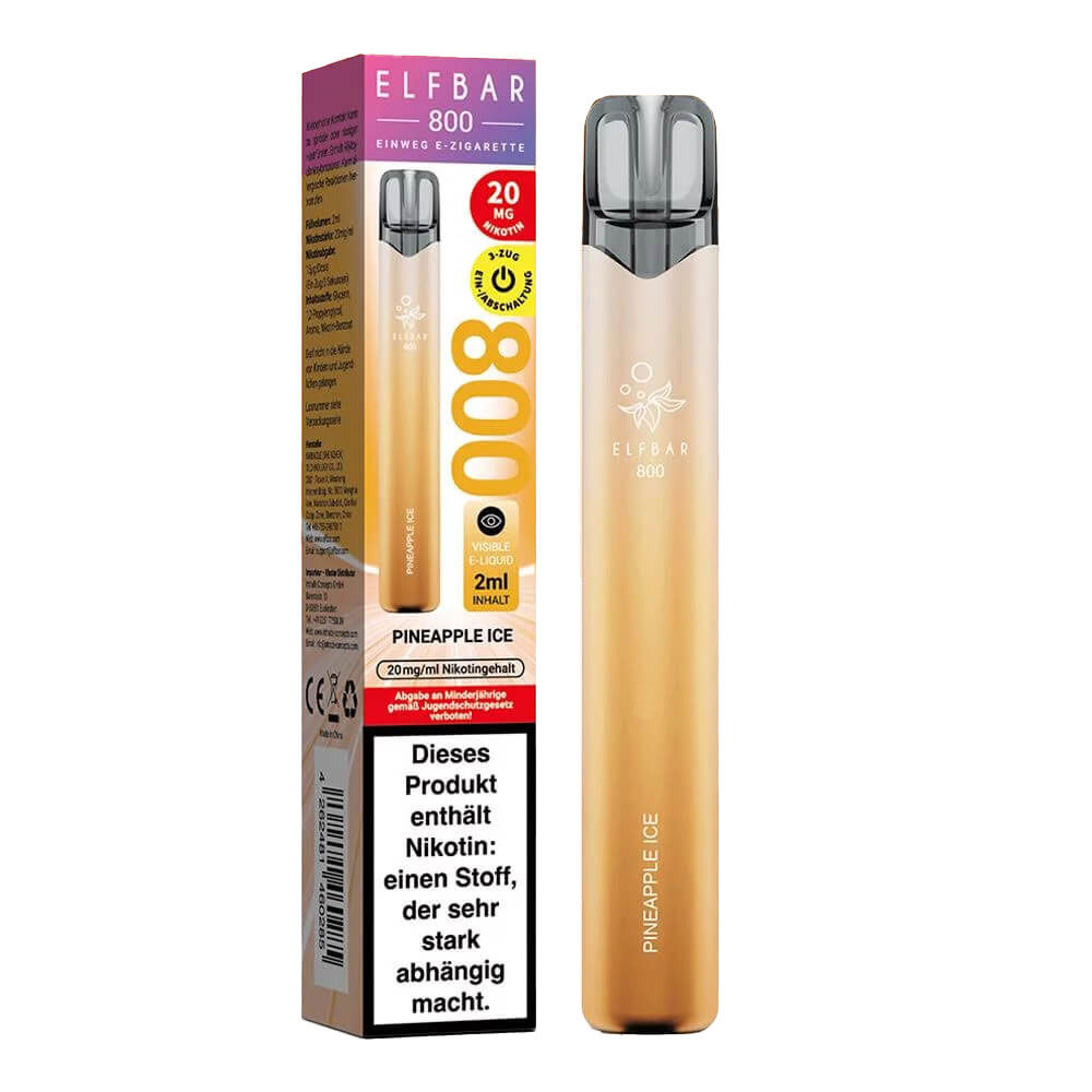 Elfbar 800 Einwegvape Pineapple Ice
