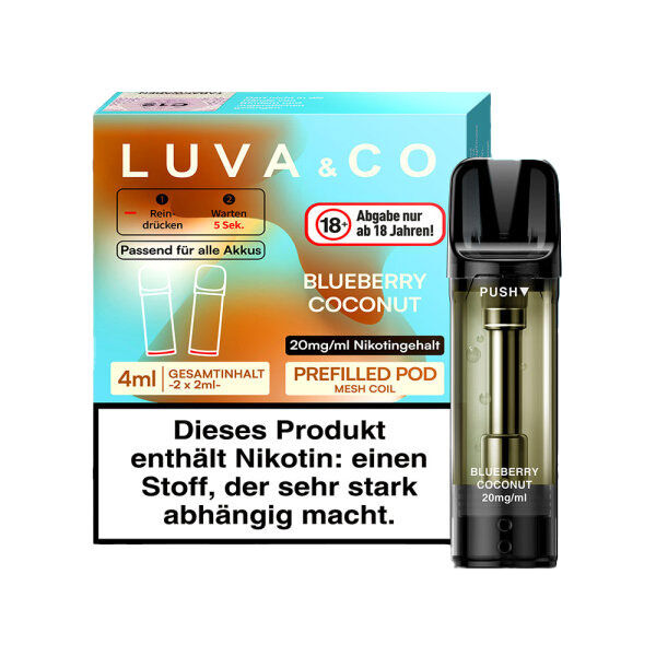 Luva & Co Pods Blueberry Coconut