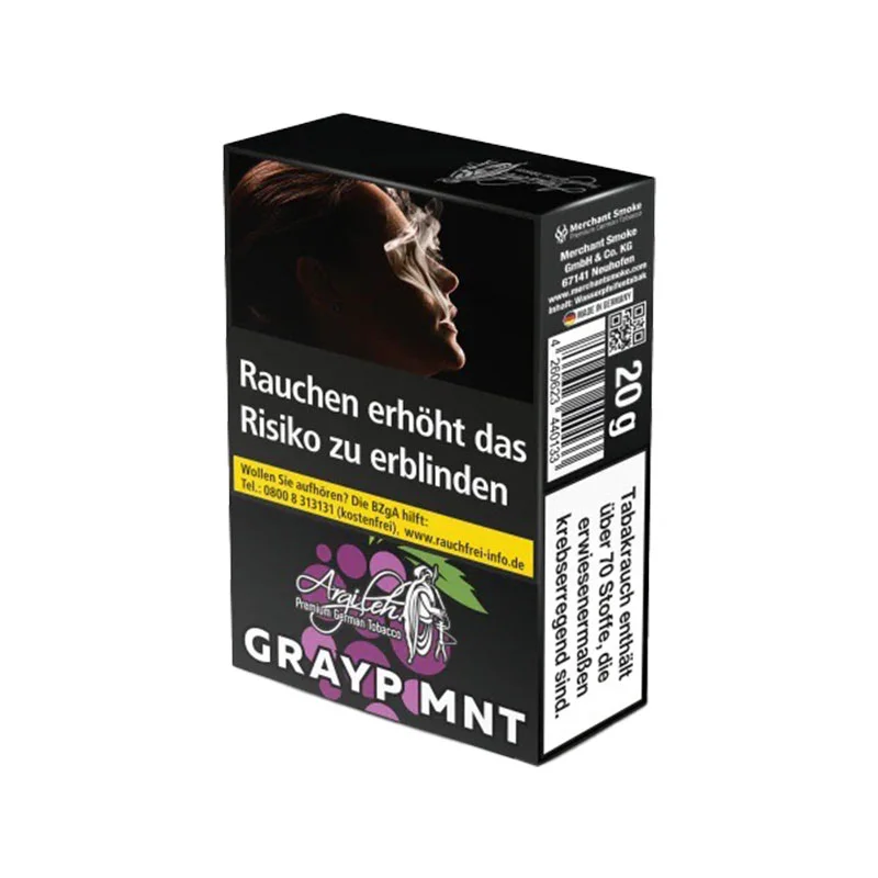 Argileh Tabak 20g Grayp Mnt