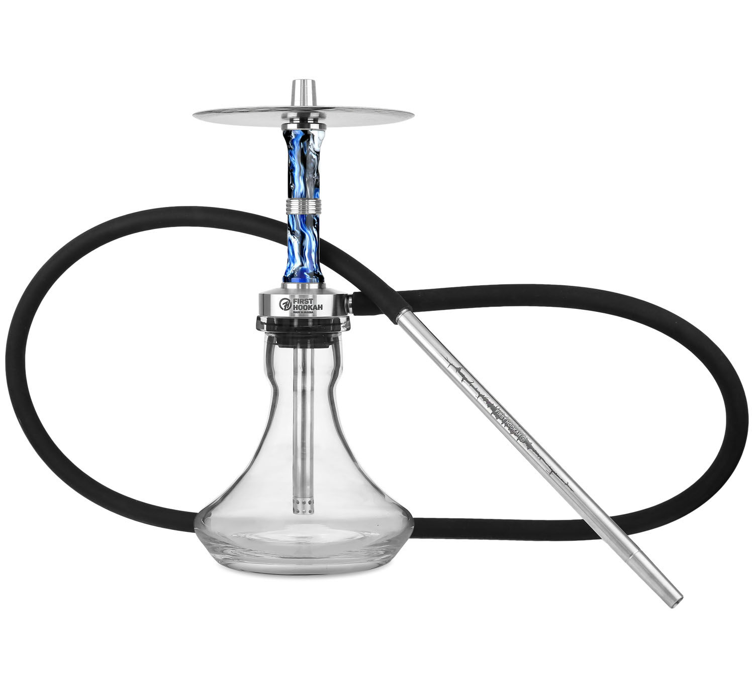 First Hookah Core Mini Blue White First Hookah Core Mini Blue White