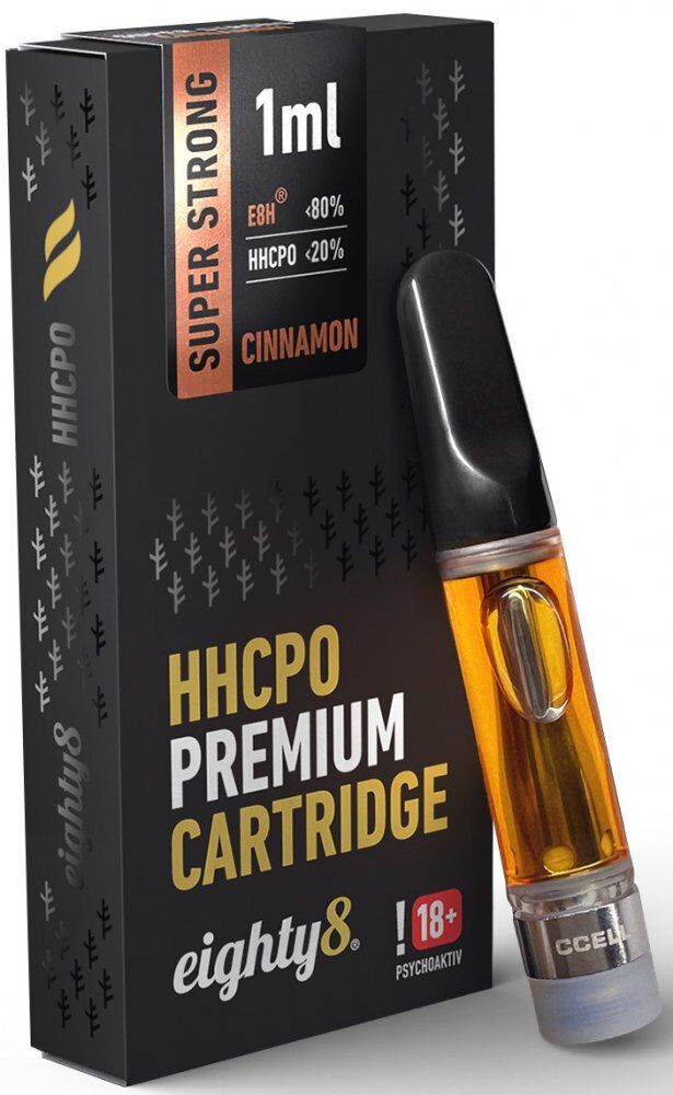 Eighty8 HHCPO Kartuschen Superstrong Cinnamon