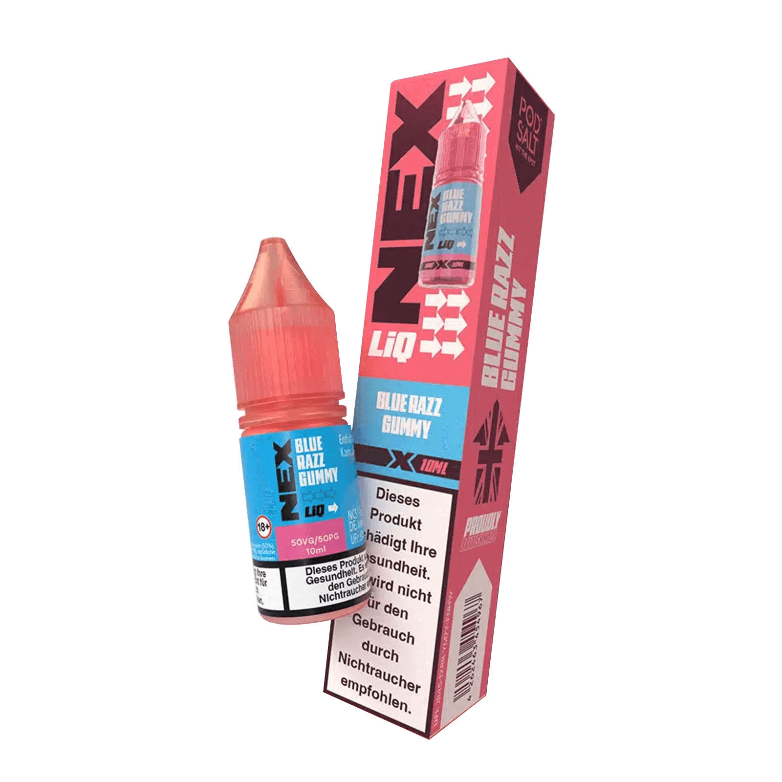 Nexliq Liquid 10 ml Nikotinsalz Blue Razz Gummy-20mg