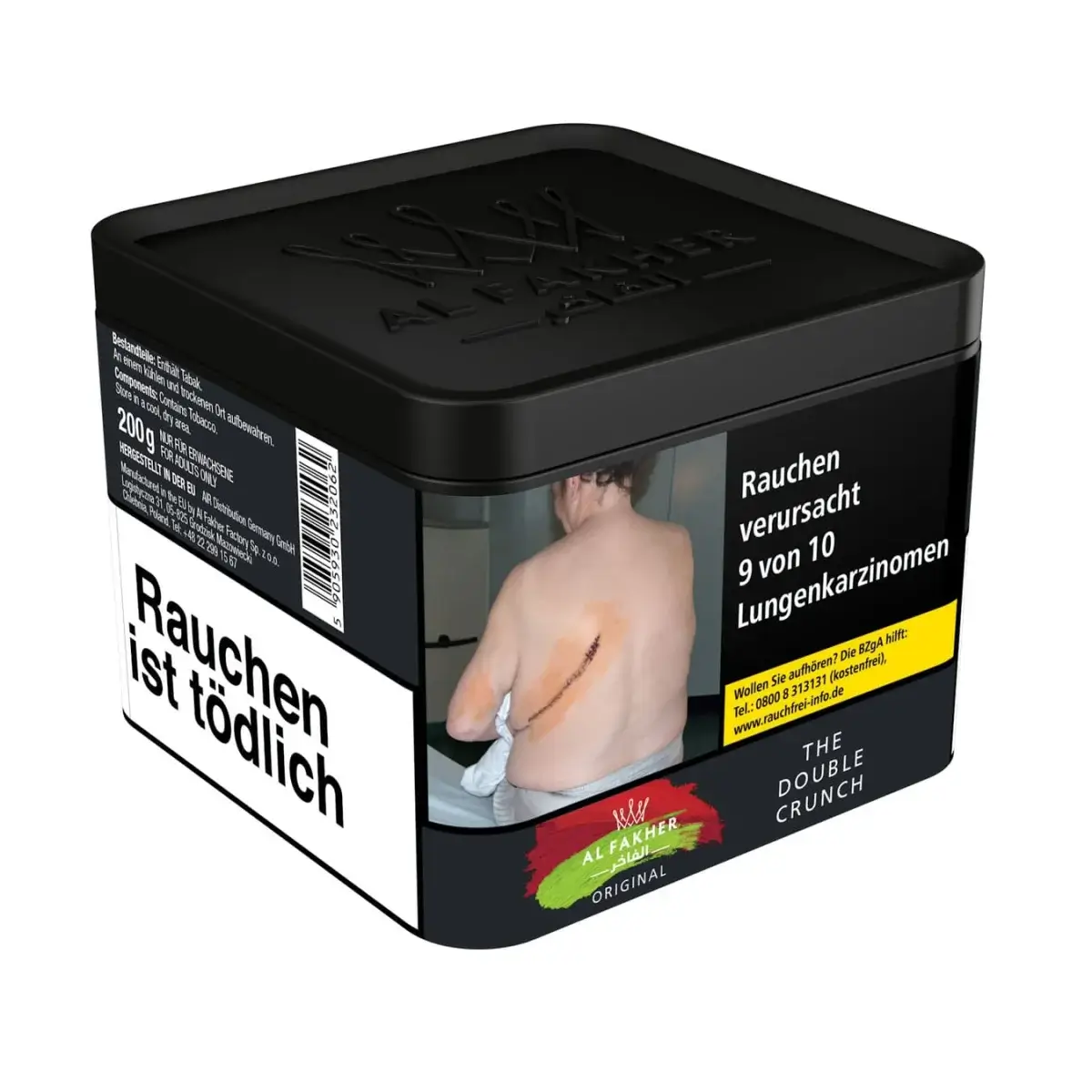 Al Fakher Tabak 200g The Double Crunch