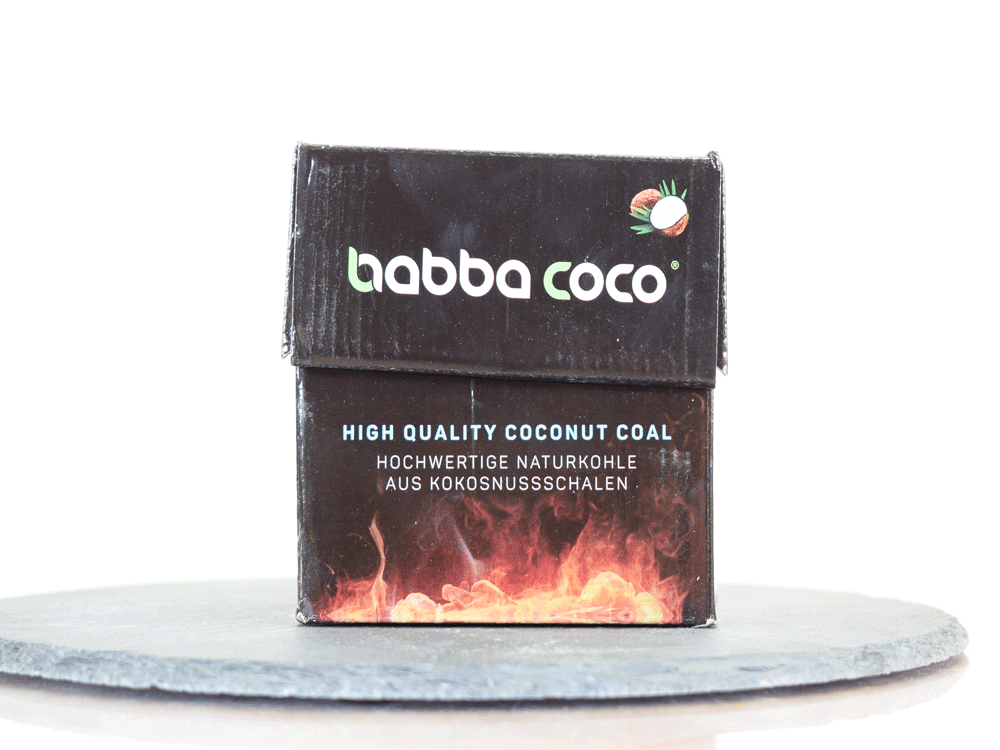 Babba Coco Naturkohle 26mm 1Kg