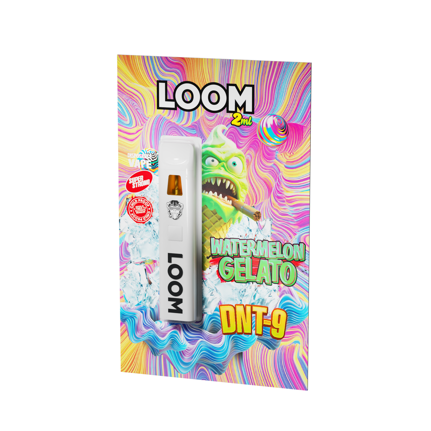 Loom DNT-9 Vape Pen 2ml Watermelon Gelato