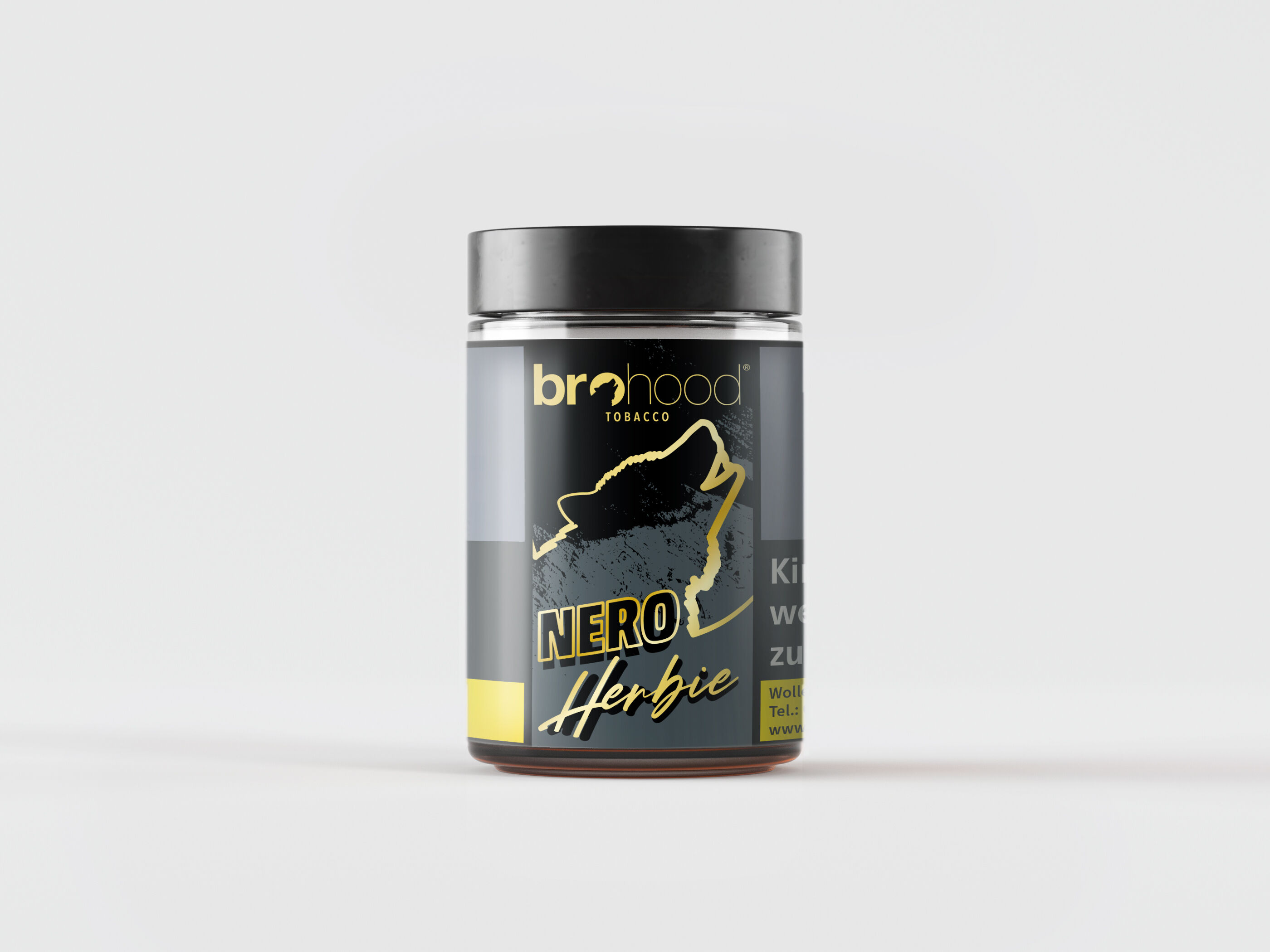 Brohood Tabak Nero 25g Herbie
