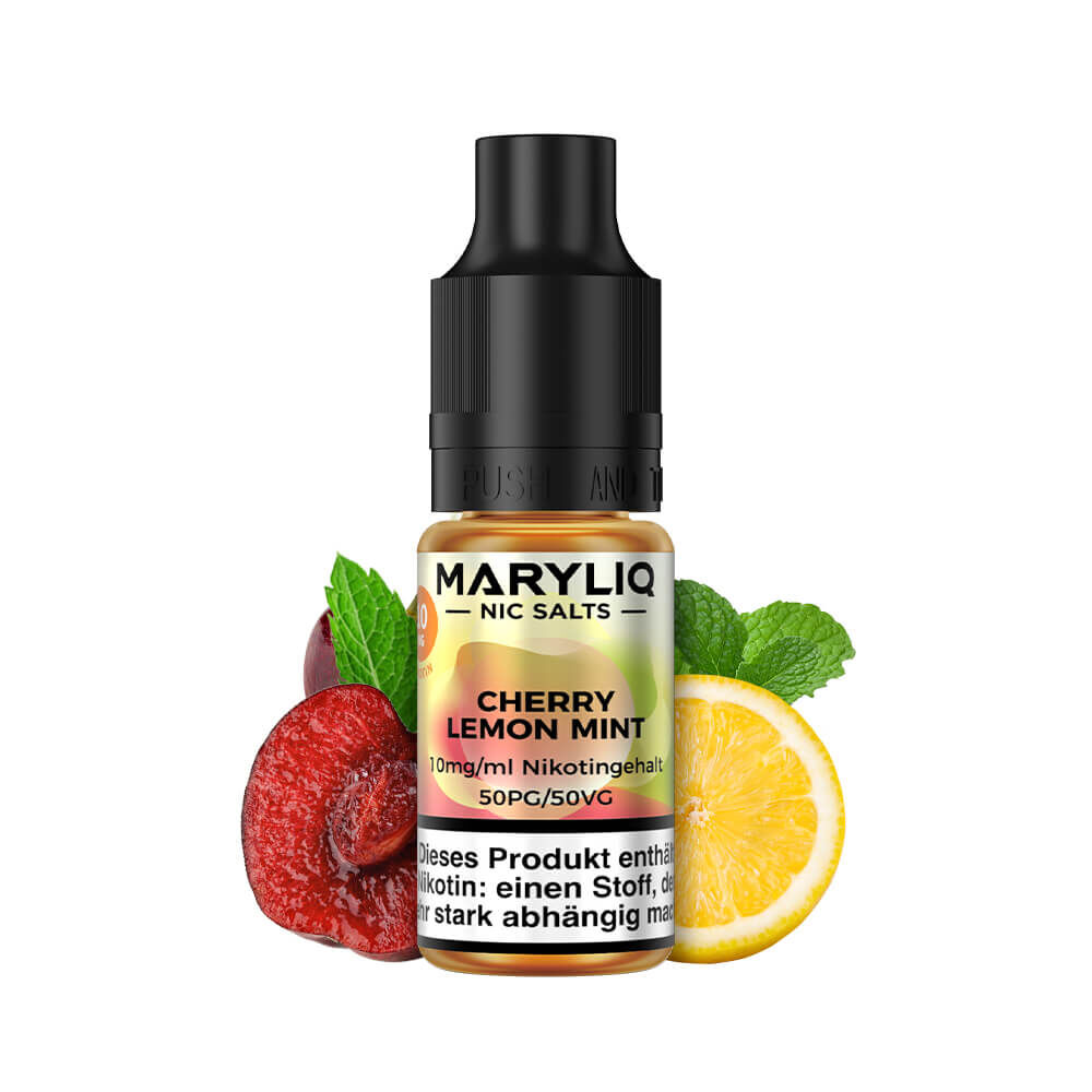 Lost Mary Maryliq 10ml Cherry Lemon Mint-10mg Lost Mary Maryliq 10ml Cherry Lemon Mint-10mg