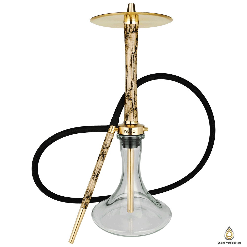 Nube Unique Shisha Volt 24 Karat Vergoldet