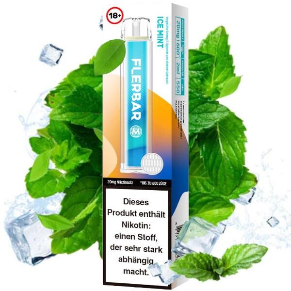 FlerBar Einwegvape Ice Mint FlerBar Einwegvape