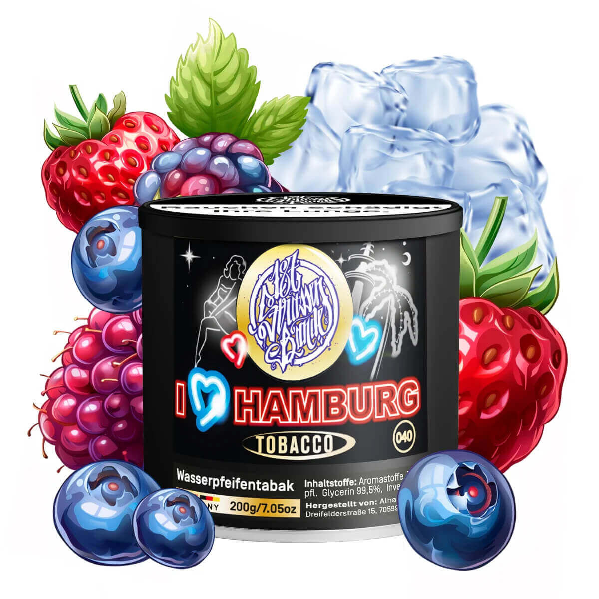 187 Strassenbande Tabak 200g I Love Hamburg