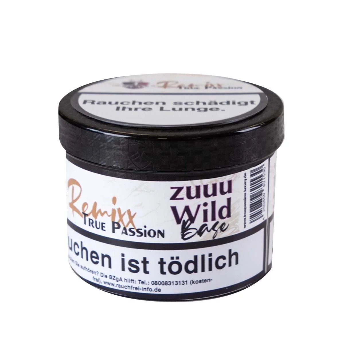 True Passion Remixx Base Pfeifentabak 65g Zuuu Wild