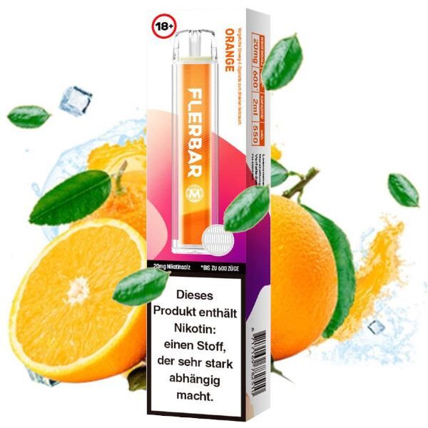FlerBar Einwegvape Orange FlerBar Einwegvape
