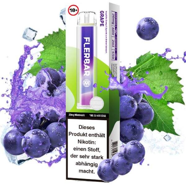 FlerBar Einwegvape Grape FlerBar Einwegvape