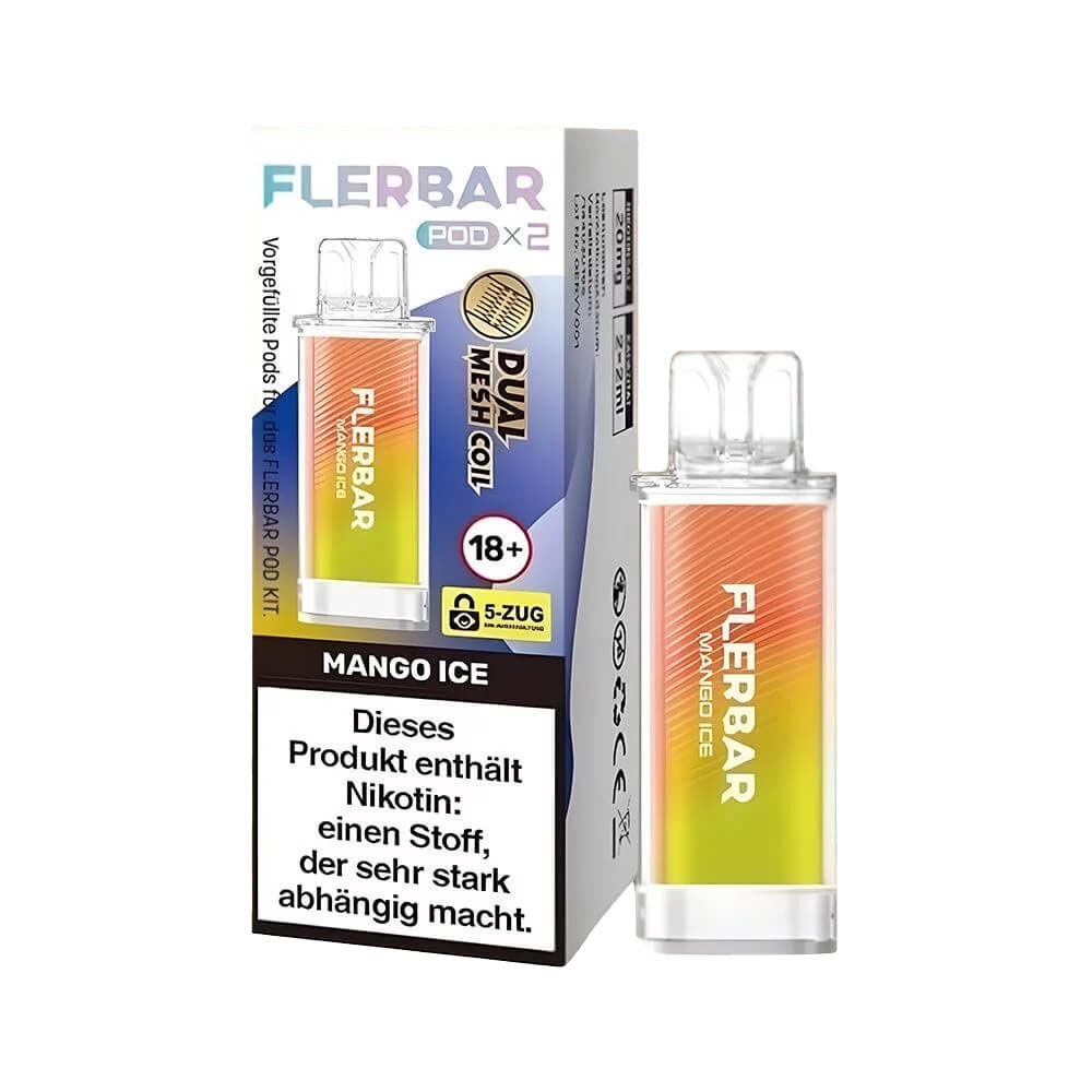 Flerbar Pods 20mg Mango Ice