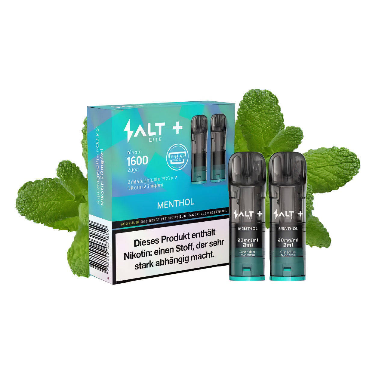 Salt Plus Lite Pods 20mg Menthol