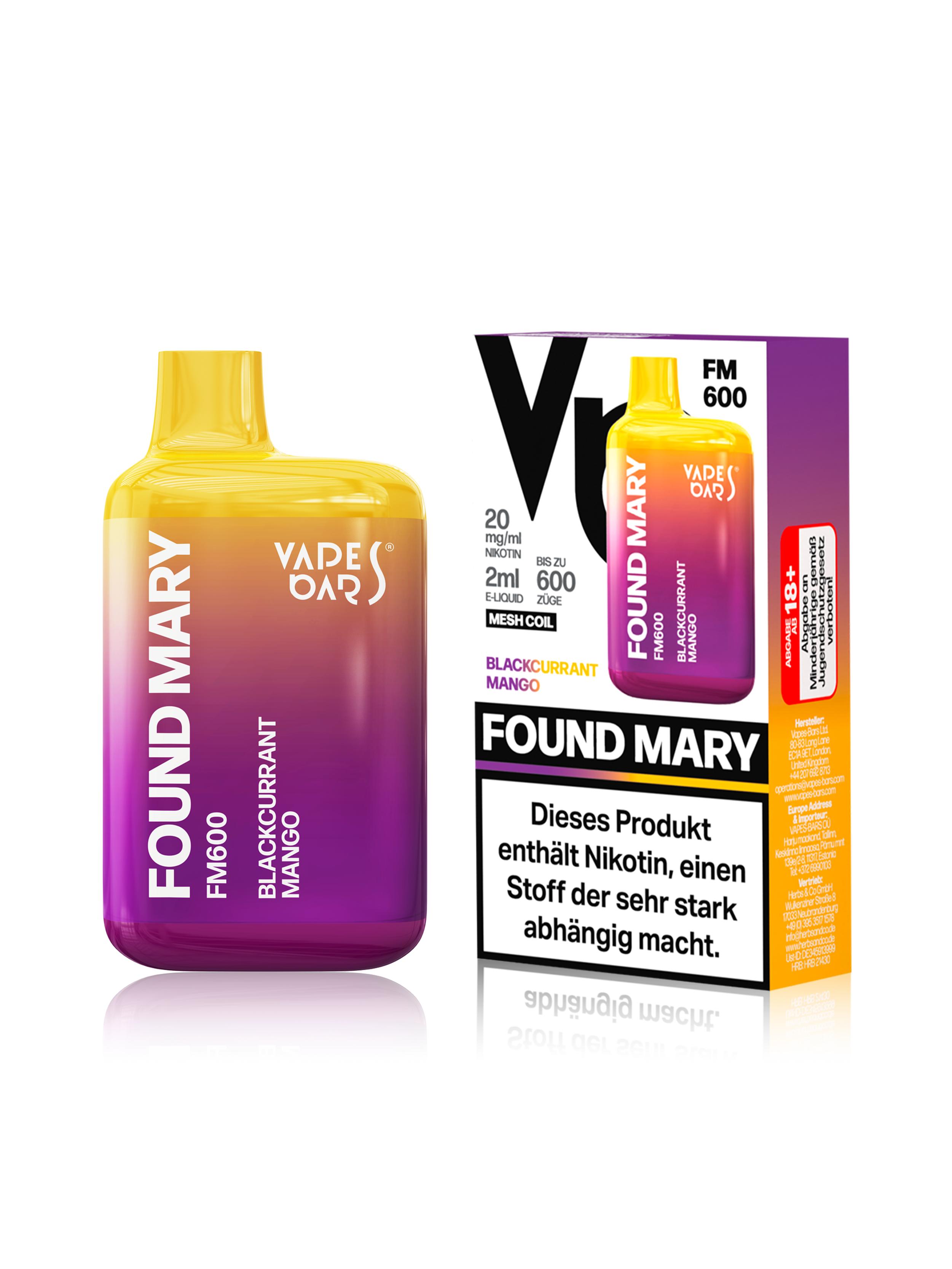 Diamond Bar Vape Found Mary