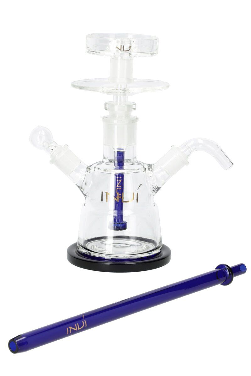 INVI Shisha Fraction Glasshisha Blue INVI Shisha Fraction Glasshisha Blue