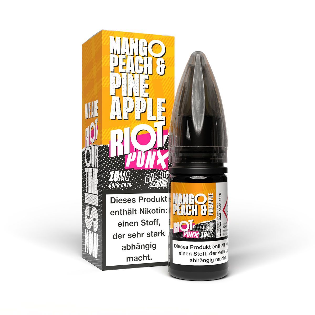 Riot Salt Bar Edition 10ml Mango Peach Pineapple 10 mg/ml Riot Salt Bar Edition 10ml