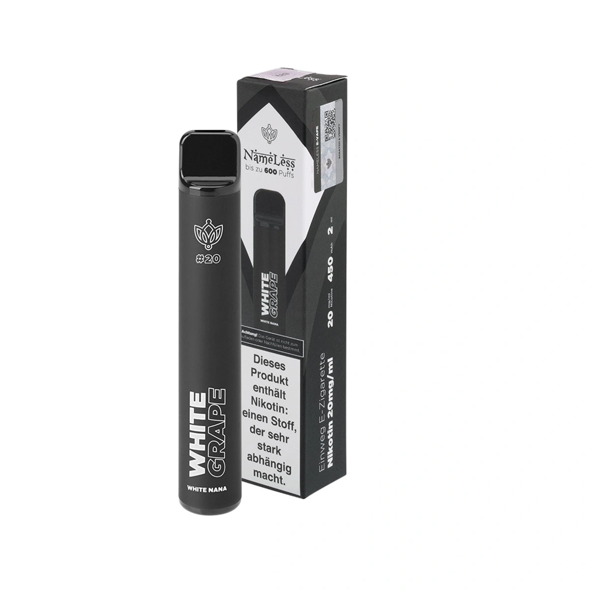 Nameless Einweg Vape White Grape