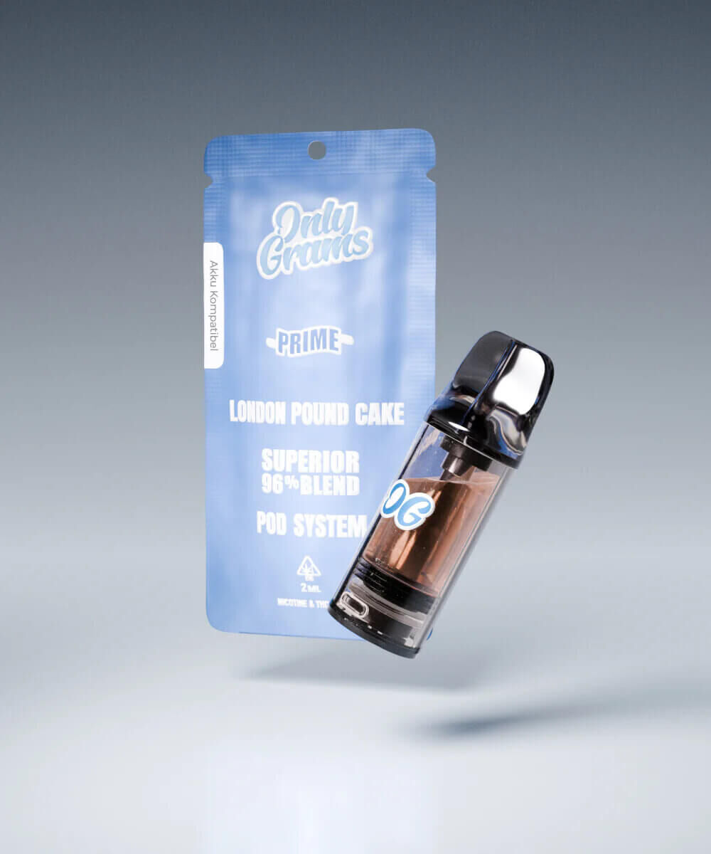 OnlyGrams Superior Pod 96% 2ml London Pound Cake