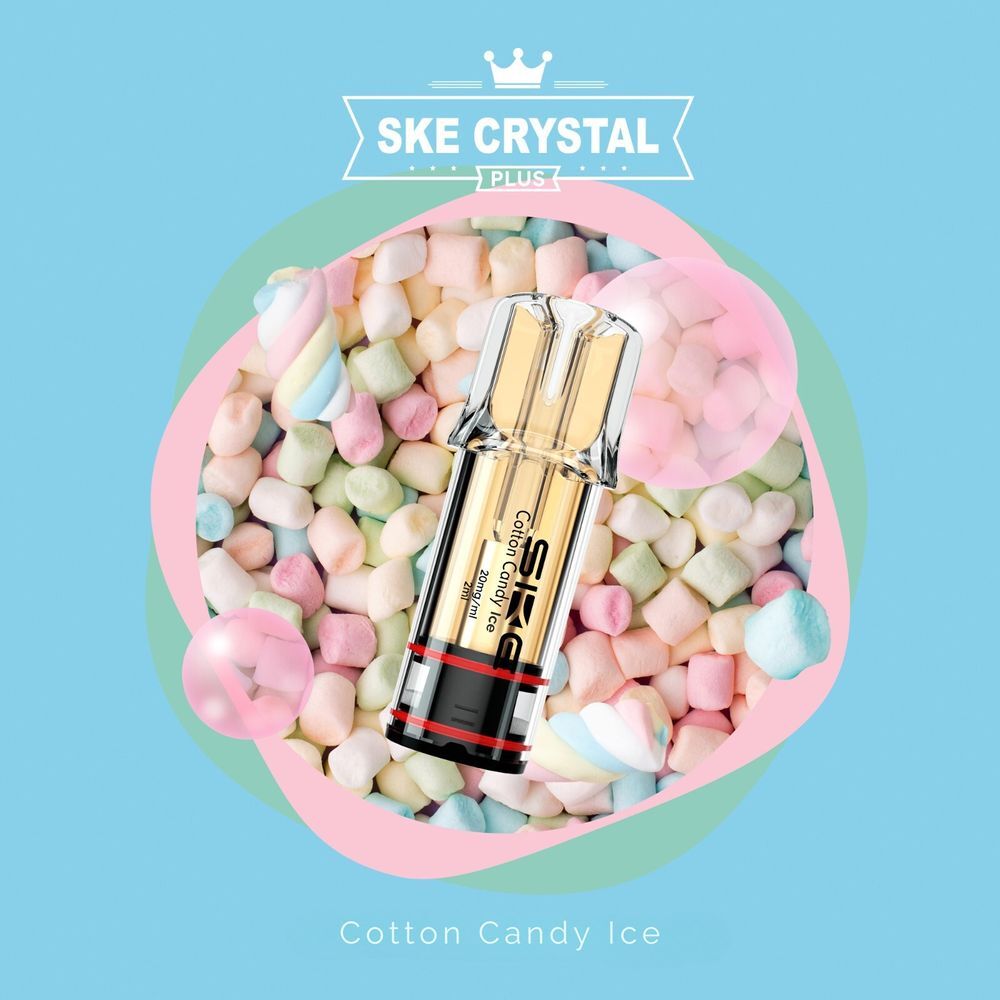 Crystal SKE Plus Pods Cotton Ice
