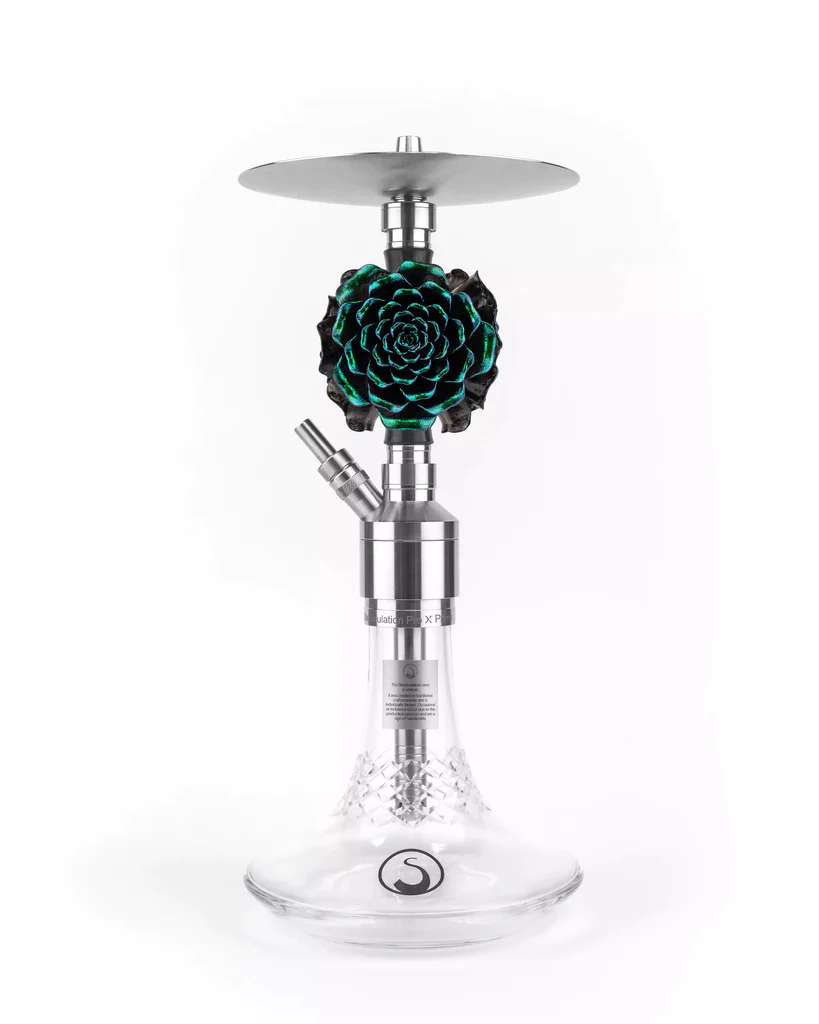 Hydro Smoke Rose Shisha Sleeve Grün Classic Steamulation Pro X Prime