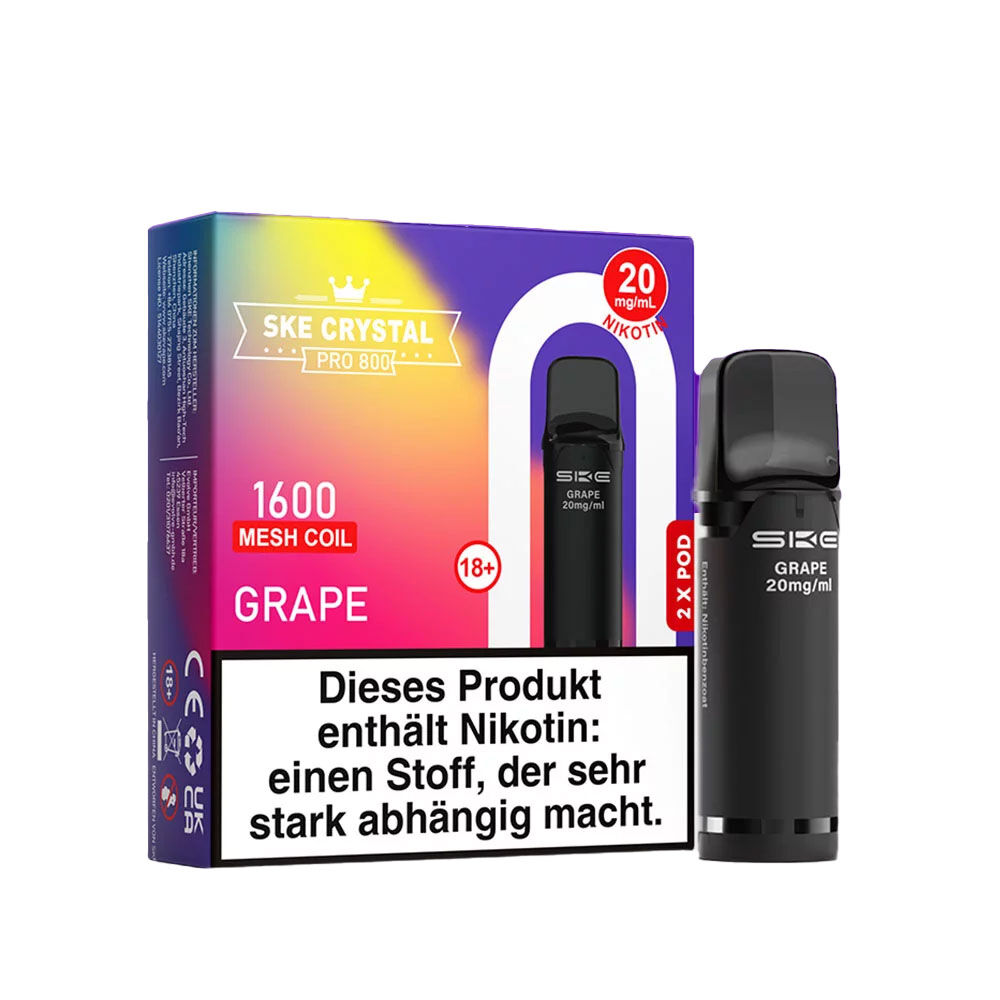 SKE Crystal Pods Pro 800 Grape