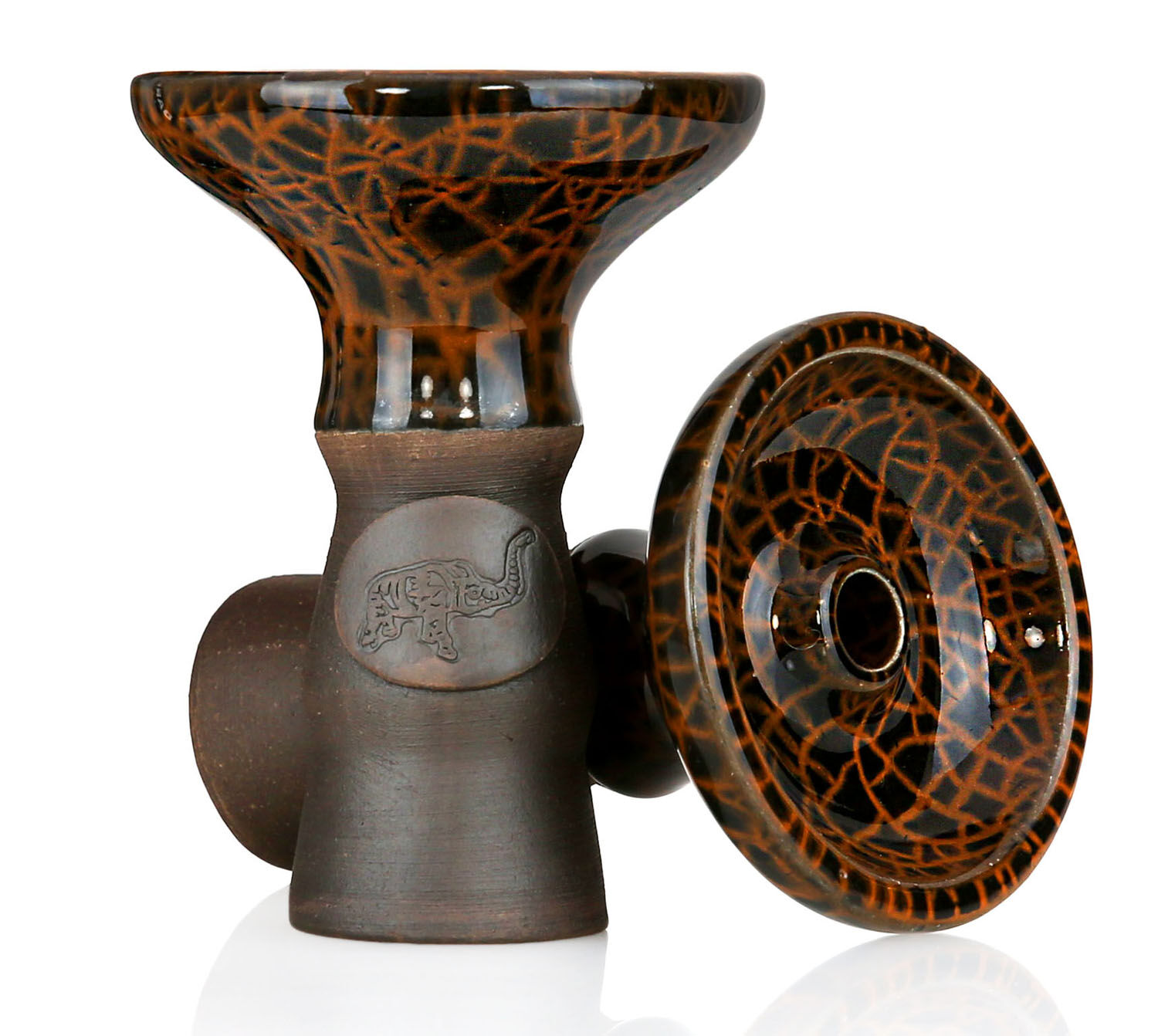Silver Slon Phunnel Spider Orange Black
