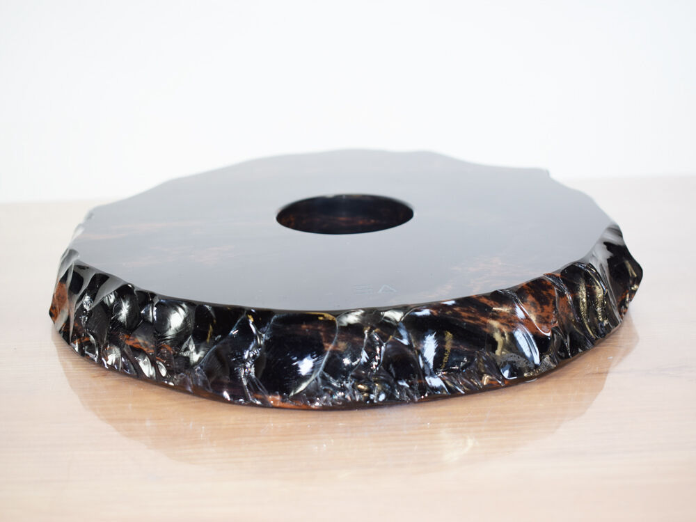 EA Coaster Untersetzer Black Soft Brown