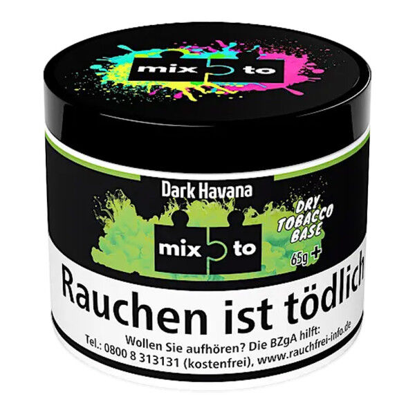 Mixto Rohtabak mit Aroma 65g Dark Havana