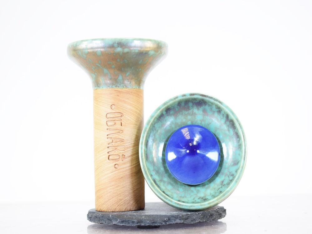 Oblako Phunnel M Flow blue on Green Metal Oblako Phunnel M Flow blue on Green Metal