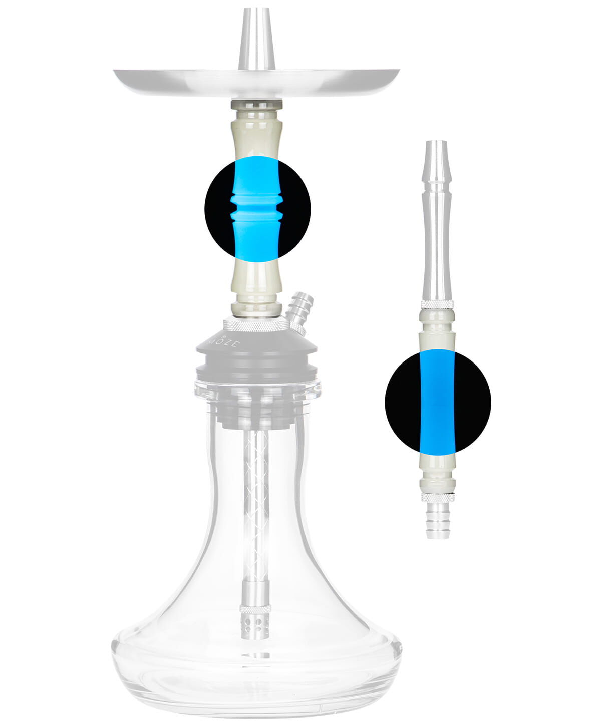Moze Breeze Two Glow in the Dark Sleeve Set Pearl