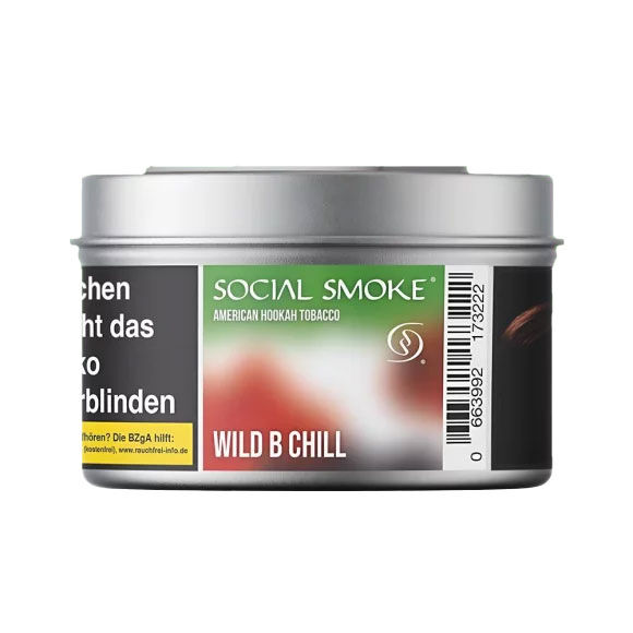 Social Smoke Tabak 200g Wild B Chill